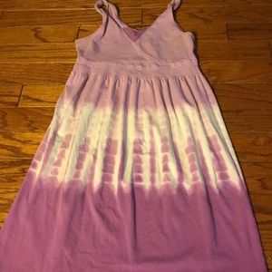 Target purple tye dye dress